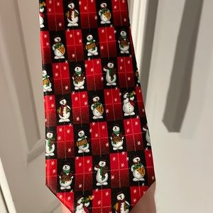 Tie Tales Snowman Tie